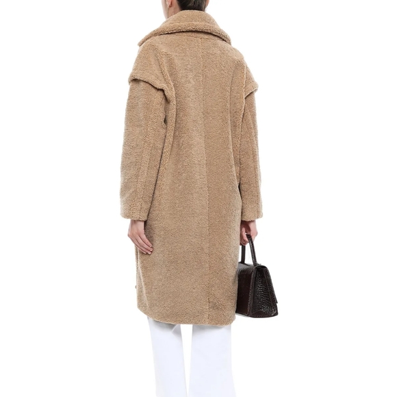 Maje Sherling Teddy Bear Coat 
